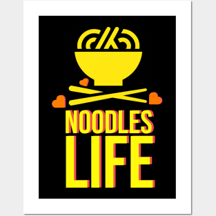 Noodles Life Posters and Art